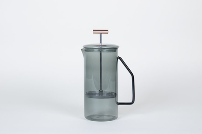 tea press glass gray 850ml