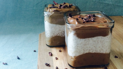 Chocolate-Chai Chia Seed Pudding