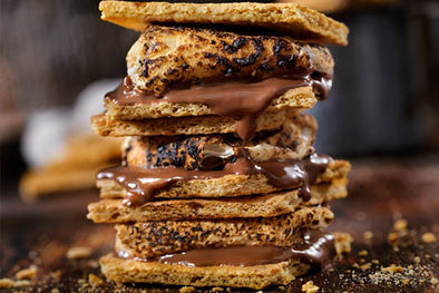 Vegan S’mores with Tea-Infused Chocolate