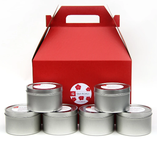 green tea gift box 6 assortment – Silk Road Tea