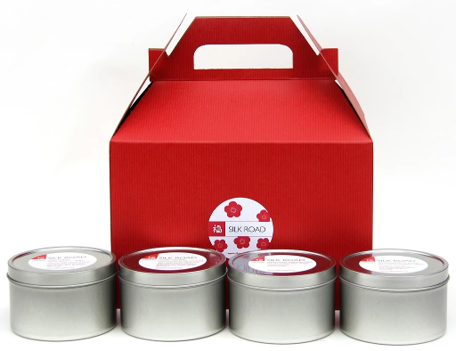 Silk Road Tea westcoast collection tea gift box 4 assortment