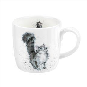 mug lady of the house cat