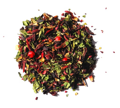 candy cane herbal tea