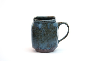 square mug blue